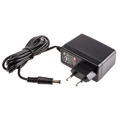 MEAN WELL 15W Plug-In AC/DC Adapter 48V dc Output, 310mA Output