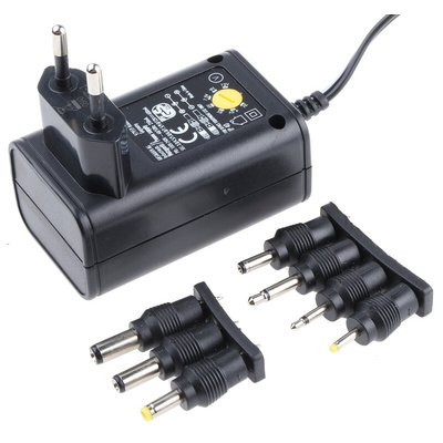 Ansmann 7.2W Plug-In AC/DC Adapter 3V dc Output, 600mA Output