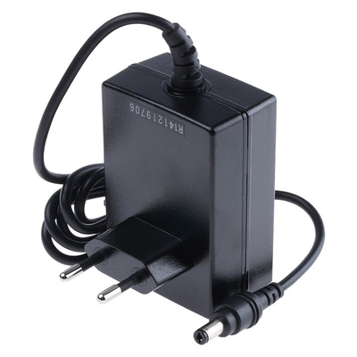 MEAN WELL 15W Plug-In AC/DC Adapter 5V dc Output, 3A Output