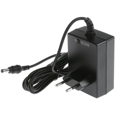 MEAN WELL 36W Plug-In AC/DC Adapter 24V dc Output, 1.5A Output