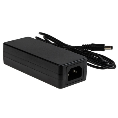 MEAN WELL 60W Power Brick AC/DC Adapter 24V dc Output, 2.5A Output