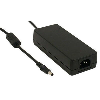 MEAN WELL 90W Power Brick AC/DC Adapter 15V dc Output, 6A Output