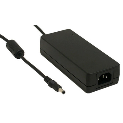 MEAN WELL 90W Power Brick AC/DC Adapter 19V dc Output, 4.74A Output