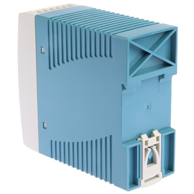 MEAN WELL MDR Switch Mode DIN Rail Power Supply, 85 → 264V ac ac Input, 24V dc dc Output, 2.5A Output, 60W