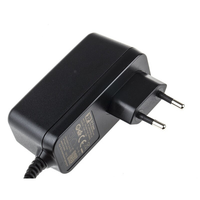 XP Power 24W Plug-In AC/DC Adapter 12V dc Output, 2A Output