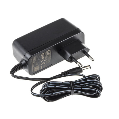 XP Power 24W Plug-In AC/DC Adapter 12V dc Output, 2A Output