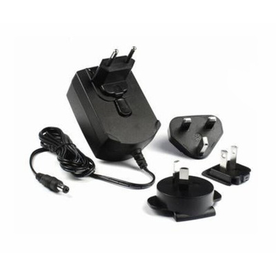 Phihong 30W Plug-In AC/DC Adapter 12V dc Output, 2.5A Output