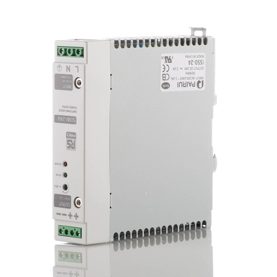 RS PRO Switch Mode DIN Rail Power Supply, 230V ac, 24V dc dc Output, 2.2A Output, 50W