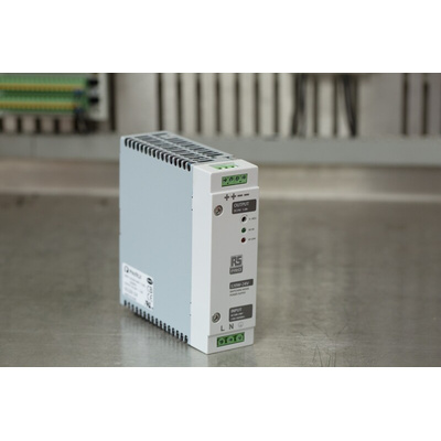 RS PRO Switch Mode DIN Rail Power Supply, 230V ac, 24V dc dc Output, 5A Output, 120W