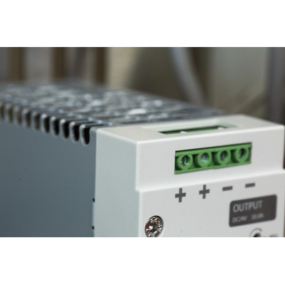 RS PRO Switch Mode DIN Rail Power Supply, 230V ac, 24V dc dc Output, 10A Output, 240W