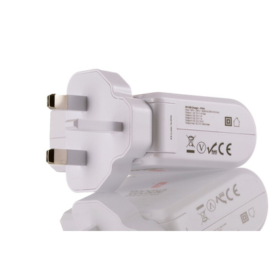 SKROSS 24W Plug-In AC/DC Adapter 5V dc Output, 4.8A Output