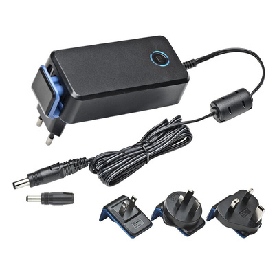 Mascot 28W Plug-In AC/DC Adapter 24V dc Output, 1.16A Output