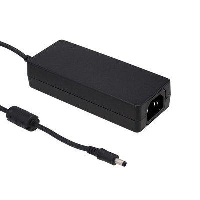 MEAN WELL 80W Power Brick AC/DC Adapter 12V dc Output, 6.67A Output