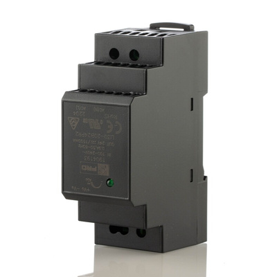 RS PRO DIN Rail Power Supply, 120 → 370 V dc, 85 → 264 V ac ac, dc Input, 24V dc Output, 1.5A Output, 36W