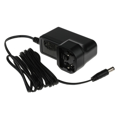 MEAN WELL 6W Plug-In AC/DC Adapter 24V dc Output, 250mA Output
