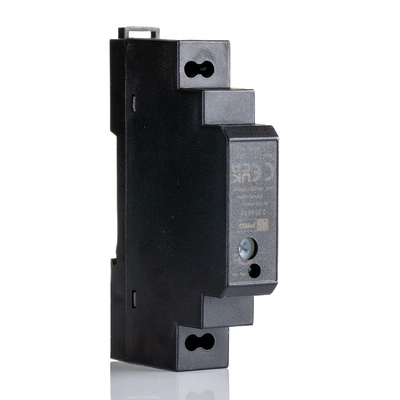 RS PRO DIN Rail Power Supply, 85 → 264 V ac, 120 → 370 V dc ac, dc Input, 15V dc Output, 1A Output, 15W