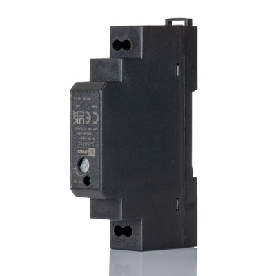 RS PRO DIN Rail Power Supply, 85 → 264 V ac, 120 → 370 V dc ac, dc Input, 24V dc Output, 0.63A Output,