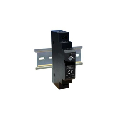 RS PRO DIN Rail Power Supply, 85 → 264 V ac, 120 → 370 V dc ac, dc Input, 48V dc Output, 0.32A Output,