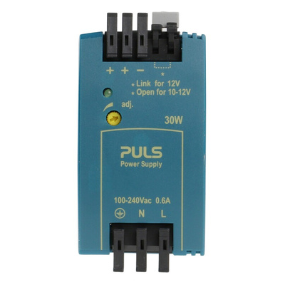 PULS MiniLine MLY Switch Mode DIN Rail Power Supply, 100 → 240V ac ac, dc Input, 12V dc dc Output, 3A Output, 30W