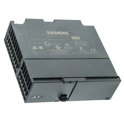 Siemens SIMATIC S7-300 Switch Mode DIN Rail Power Supply, 120 → 230V ac ac Input, 24V dc dc Output, 2A Output,