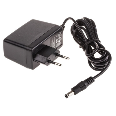 MEAN WELL 15W Plug-In AC/DC Adapter 9V dc Output, 1.66A Output