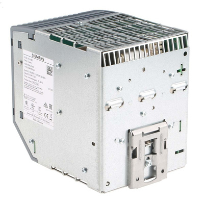 Siemens SITOP PSU100S Switch Mode DIN Rail Power Supply, 85 → 132V ac ac Input, 24V dc dc Output, 20A Output,