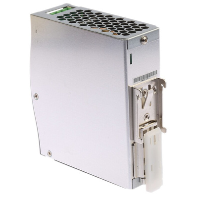MEAN WELL WDR Switch Mode DIN Rail Power Supply, 180 → 550V ac ac Input, 24V dc dc Output, 5A Output, 120W