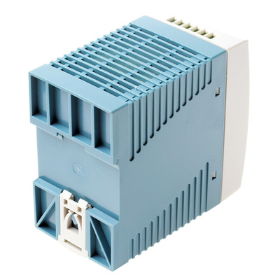 MEAN WELL MDR Switch Mode DIN Rail Power Supply, 85 → 264V ac ac Input, 12V dc dc Output, 7.5A Output, 100W