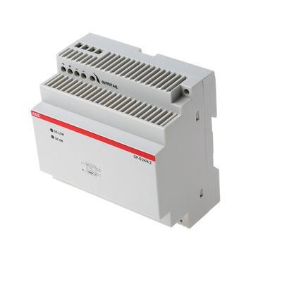 ABB CP-D Switch Mode DIN Rail Power Supply, 90 → 264V ac ac, dc Input, 24V dc dc Output, 4.2A Output, 100W