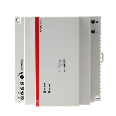 ABB CP-D Switch Mode DIN Rail Power Supply, 90 → 264V ac ac, dc Input, 24V dc dc Output, 4.2A Output, 100W