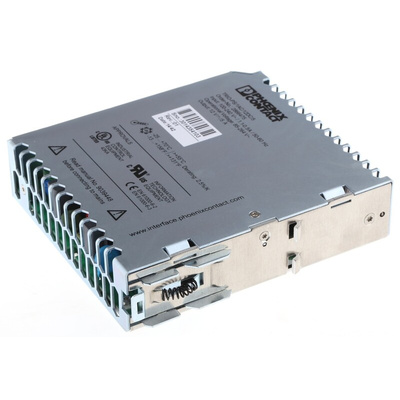 Phoenix Contact TRIO-PS/1AC/12DC/5 Switch Mode DIN Rail Power Supply, 85 → 264V ac ac Input, 12V dc dc Output,