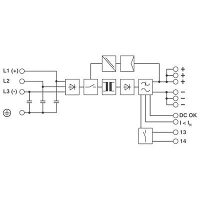 Phoenix Contact QUINT-PS/3AC/24DC/5 Switch Mode DIN Rail Power Supply, 400V ac ac Input, 24V dc dc Output, 5A Output,