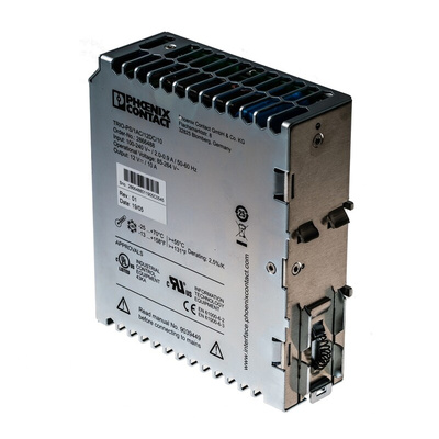 Phoenix Contact TRIO-PS/1AC/12DC/10 Switch Mode DIN Rail Power Supply, 85 → 264V ac ac Input, 12V dc dc Output,