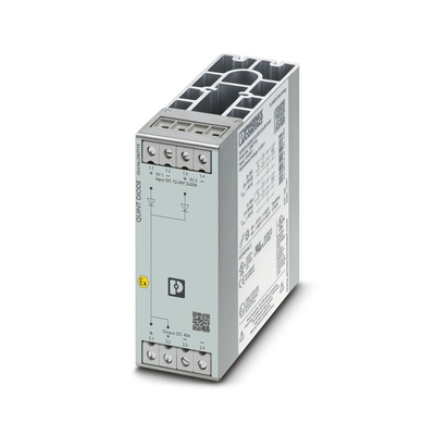 Phoenix Contact QUINT4-DIODE/12-24DC/2X20/1X40 DIN Rail Power Supply, 24V dc dc Input, 40A Output