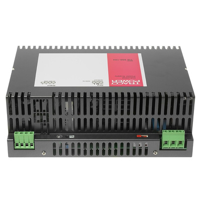TRACOPOWER TIS Switch Mode DIN Rail Power Supply, 93 → 132V ac ac Input, 24V dc dc Output, 24A Output, 600W