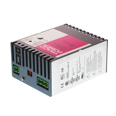 TRACOPOWER TIS Switch Mode DIN Rail Power Supply, 93 → 132V ac ac Input, 12V dc dc Output, 6A Output, 75W