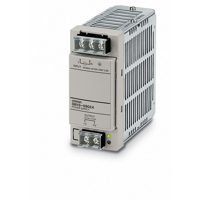 Omron S8VS Switch Mode DIN Rail Power Supply, 85 → 264V ac ac Input, 24V dc dc Output, 3.75A Output, 90W