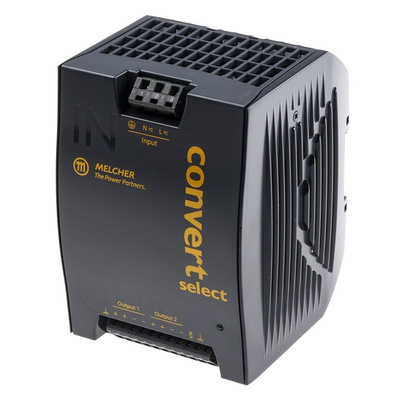 BEL POWER SOLUTIONS INC LWN Switch Mode DIN Rail Power Supply, 85 → 264V ac ac, dc Input, 24V dc dc Output, 5A