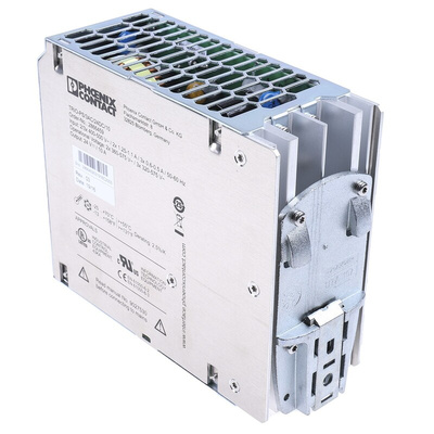 Phoenix Contact TRIO-PS/ 3AC/24DC/10 Switch Mode DIN Rail Power Supply, 400V ac ac Input, 24V dc dc Output, 10A Output,