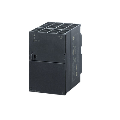 Siemens SIMATIC S7-300 Switch Mode DIN Rail Power Supply, 120 → 230V ac ac Input, 24V dc dc Output, 10A Output,