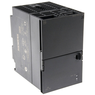 Siemens SIMATIC S7-300 Switch Mode DIN Rail Power Supply, 120 → 230V ac ac Input, 24V dc dc Output, 10A Output,