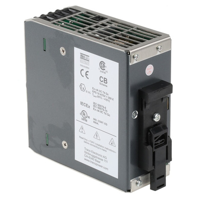 TRACOPOWER 264 V ac Switch Mode DIN Rail Power Supply, 85 → 264V ac ac Input, 24V dc dc Output, 5A Output, 120W