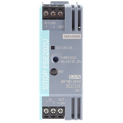 Siemens SITOP PSE202U Selectivity Module DIN Rail Power Supply, 24V dc, 24V dc, 3.5A Output