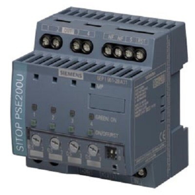 Siemens SITOP PSE200U Selectivity Module DIN Rail Power Supply, 24V dc dc Input, 24V dc dc Output, 3A Output, 9W