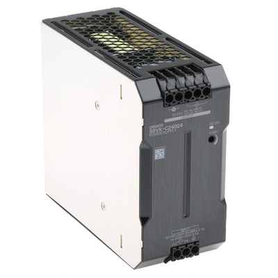 Omron S8VK-C Switch Mode DIN Rail Power Supply, 85 → 264V ac ac, dc Input, 24V dc dc Output, 10A Output, 240W
