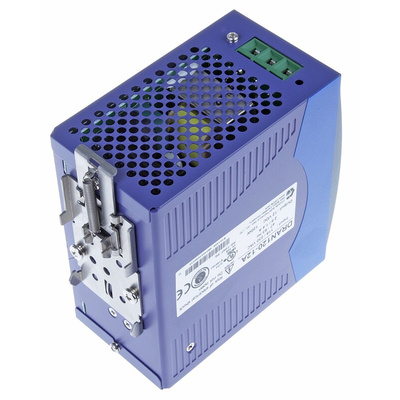 Chinfa DRAN120 Switch Mode DIN Rail Power Supply, 90 → 264V ac ac Input, 12V dc dc Output, 10A Output, 120W