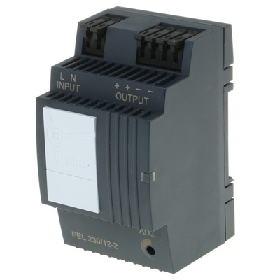 Block PEL 230 Switch Mode DIN Rail Power Supply, 85 → 264V ac ac, dc Input, 12V dc dc Output, 2A Output, 24W