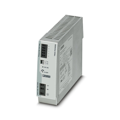 Phoenix Contact TRIO POWER Switch Mode DIN Rail Power Supply, 85 → 264V ac ac Input, 24V dc dc Output, 10A