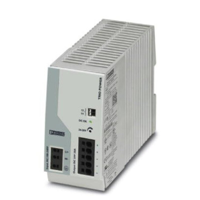 Phoenix Contact TRIO POWER Switch Mode DIN Rail Power Supply, 85 → 264V ac ac Input, 24V dc dc Output, 20A