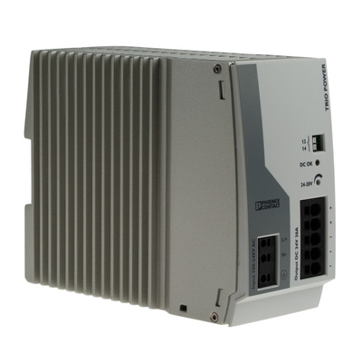 Phoenix Contact TRIO POWER Switch Mode DIN Rail Power Supply, 85 → 264V ac ac Input, 24V dc dc Output, 20A
